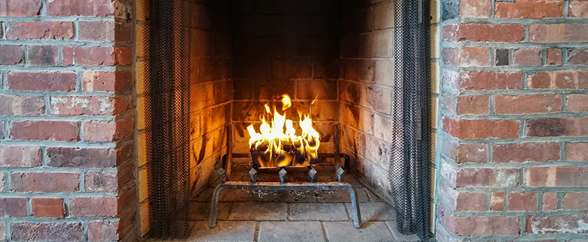 Repairing Damaged Fireplace Tiles in Middleburg Heights, Ohio