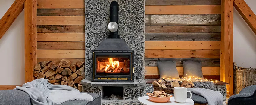 Thelin Hearth Products Direct Vent Gas Stove Fireplace Inspection in Middleburg Heights, Ohio